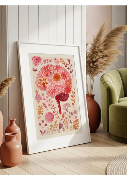 Zihnin Çiçekleri Dijital Baskı Poster (Çerçevesiz) modelleri