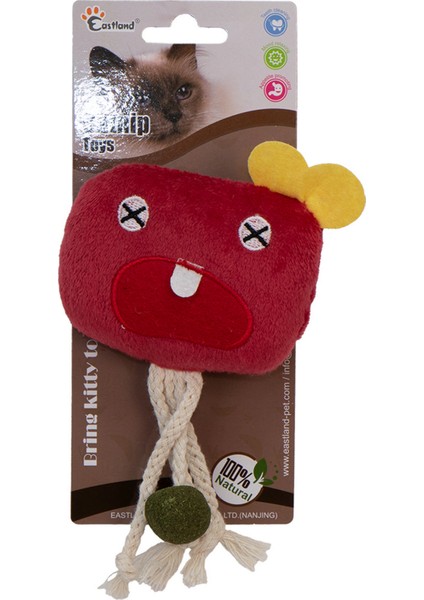 Techmrt Eastland Catnipli Peluş Küp Canavar 10CM