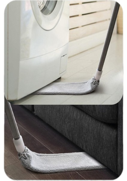 ( 1 Yedek Bezli ) Mikrofiber Başlıklı Girintili Yüzey Dip Köşe Raf Temizleme Mopu Toz Kir Alma Fırçası modelleri