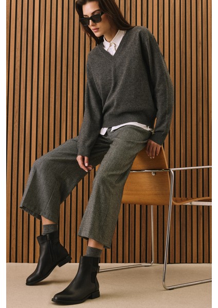 , Kadın Hakiki Deri Bot 1531022Z7614 Siyah fiyatları