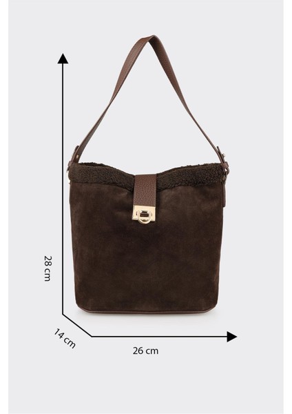 Kahve Kadın Omuz Çantası fırsatları