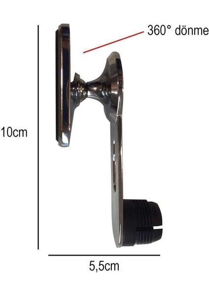 Manyetik Metal Araç Telefon Tutucu – 360° Döner, Güçlü Mıknatıs, Şık Tasarım fırsatları