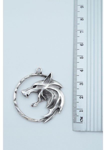 2'li Kılıç Yarasa Yılan - The Witcher Çember Gümüş Kaplama Kolye Seti fırsatları