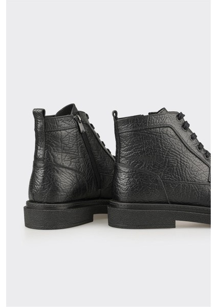 Siyah Deri Erkek Günlük Bot fırsatları