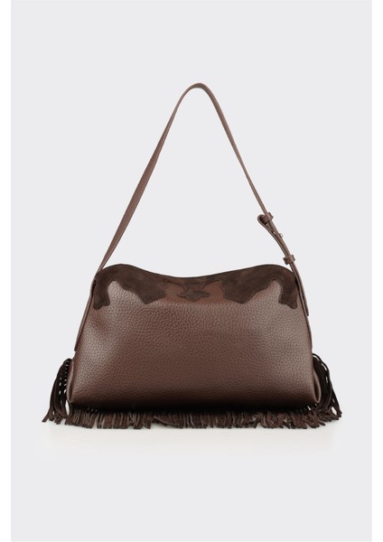 Kahve Kadın Omuz Çantası modelleri