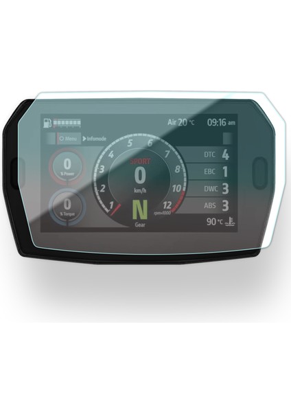 Ducati Multistrada V2 S Uyumlu Dijital Gösterge 9h Nano Ekran Koruyucu fiyatları