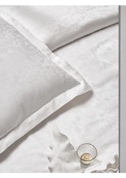 Ornament Çift Kişilik Jakarlı Pamuk Saten Nevresim Takımı – Lüks, Yumuşak Dokulu fiyatları