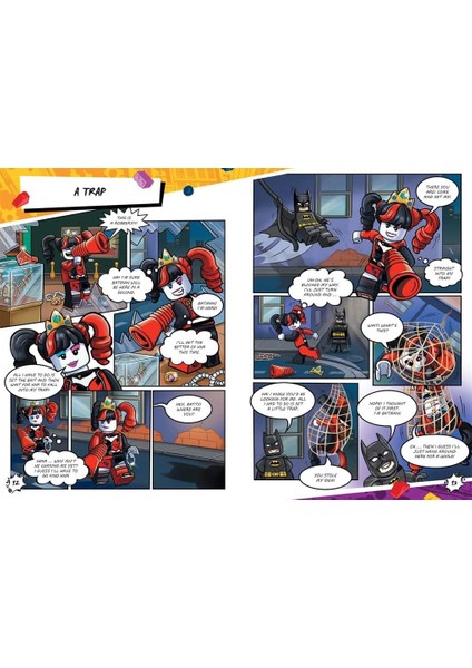 (R) Dc Super Heroes (Tm): Batman Vs. Harley Quinn (With Batman (Tm) And Harley Quinn (Tm) Minifigures, Pop-Up Play Scenes And 2 Books) fiyatları