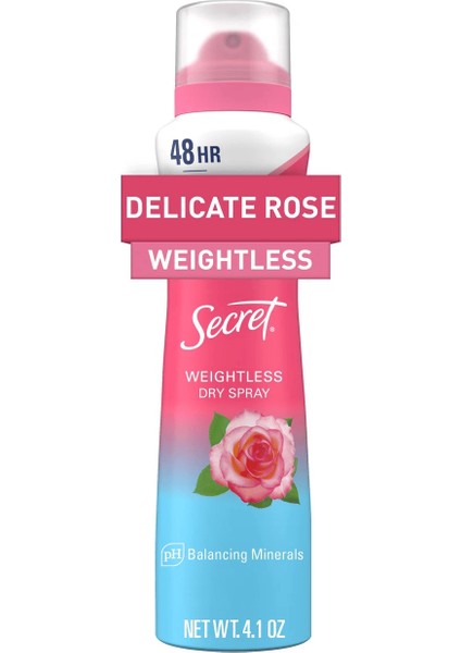 Delicate Rose Deodorant Sprey 116 gr