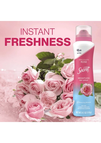 Delicate Rose Deodorant Sprey 116 gr indirimleri