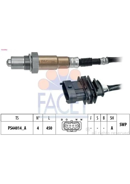 108362 Oksijen Sensoru 55561425 55563348 55569903