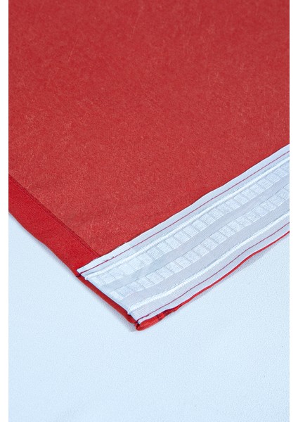 Çocuk Fon Perde Kırmızı V1 150X260 fiyatları