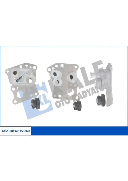 353260 Motor Yag Sogutucusu 49870225 A2711801010 A2711801410