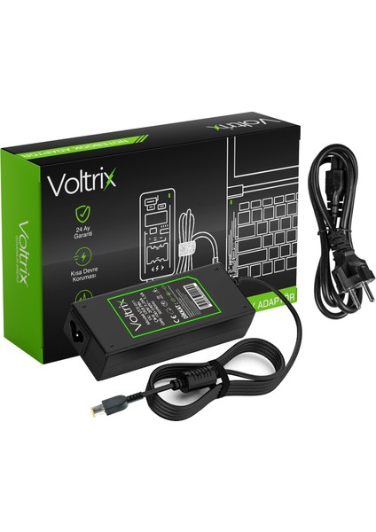 Lenovo Flex 2-14 Model Name: 80GS Uyumlu Adaptör, Şarj Aleti - Cihazı (65W)