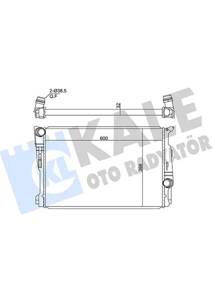 362715 Motor Radyatoru 17117823567 17118623368