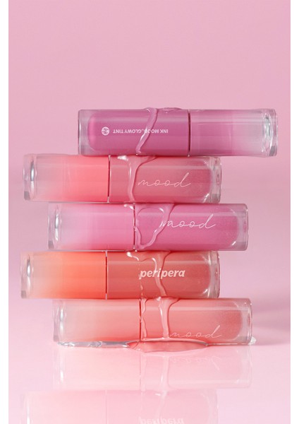 Kalıcı, Pigmentli, Parlak Bitişli Tint PERIPERA Ink Mood Glowy Tint (05 Cherry So What)