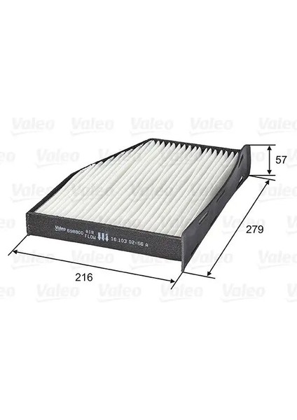 698800 Polen Filtresi 1K0819422B 1K0819644 1K0819644A