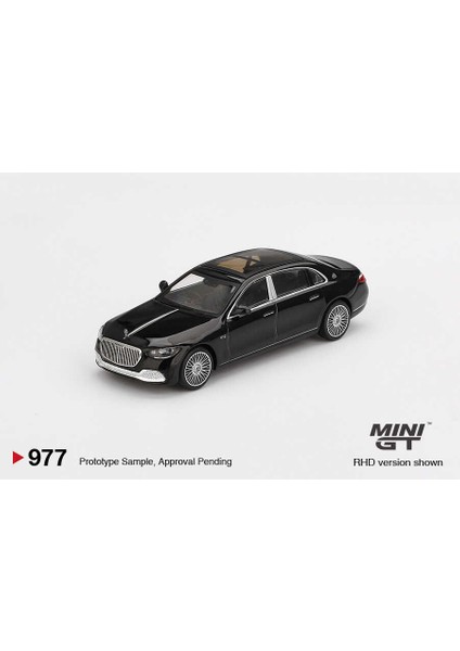 Mını Gt 1:64 Mercedes-Maybach S 680 Black Diecast Model Araba MGT00977 fiyatları