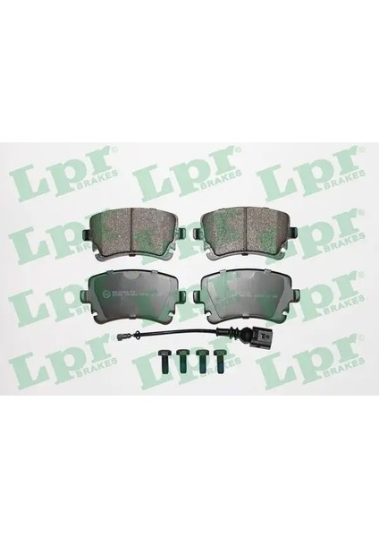 05P1206 Arka Fren Balatasi 7E0698451 7E0698451A 7E0698451B