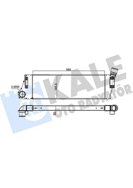 348300 Turbo Radyatoru 8200115540 8200700172