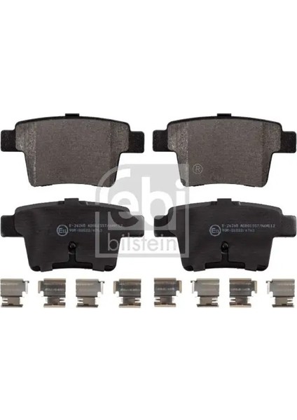 16571 Arka Fren Balatasi 1356392 1521329 1522073