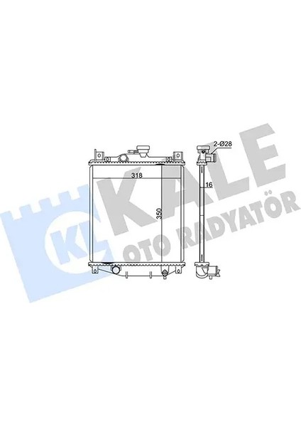 348415 Motor Radyatoru 1770063B50 1770063B60 1770080E00