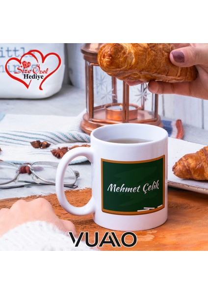 Öğretmenler Günü Hediyesi Kişiye Özel Isimli ve Sözlü Kupa Bardak fiyatları