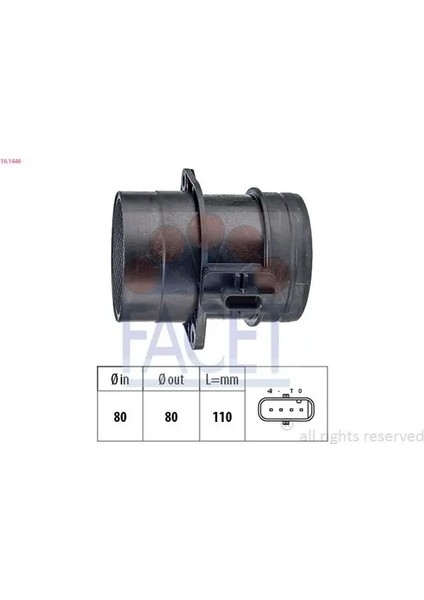 101446 Hava Debimetresi 03L906461A