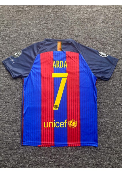 Arda Turan 7 Barça 2016/17 Sezon Nostalji Futbol Forması
