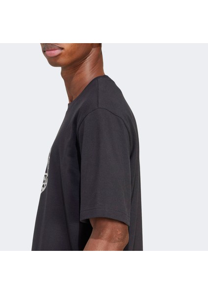 M Hol Met Erkek Siyah T-Shirt.- fırsatları