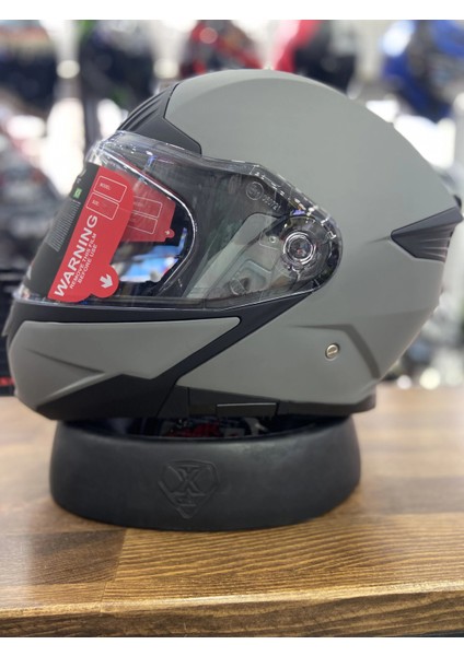 Gullwıng Mat Gri Çene Açılır Kask fırsatları