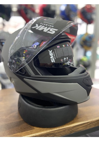 Gullwıng Mat Gri Çene Açılır Kask indirimleri