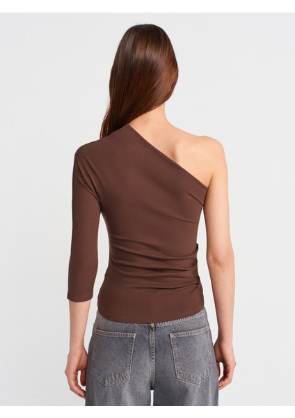 Pile Detaylı Tek Kol Bluz fiyatları