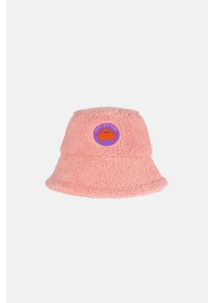 Yengeç Sherpa Şapka - Pembe