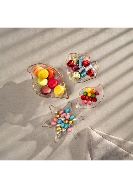 Deniz 4 Parça Cam Sunum Seti fiyatları