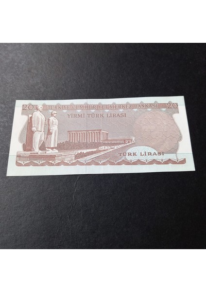 Escoines 3996368F7FD3617C38 6.emisyon 3.tertip F01 Serisi 20 Türk-Lirası Çil fiyatları