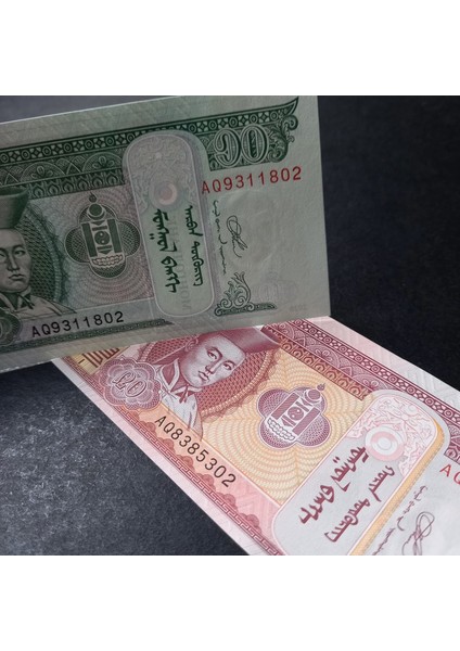 Escoines 3996368F804EF75B5E 2020 Moğolistan 10 / 20 Tugrik takım Çil modelleri