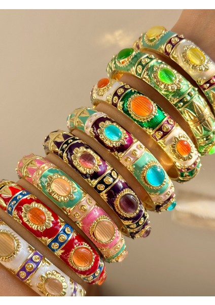 Çelik Mineli Vintage Kalın Kelepçe Bileklik Renk Seçebilirsiniz Tekli Fiyatıdır fiyatları