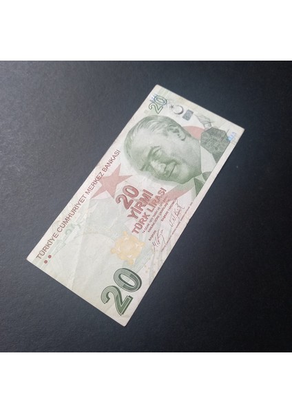 Escoines 3996368F6BF0B64214 9.emisyon 20TÜRK-LIRASI Güzel Numara D204 922229 indirimleri