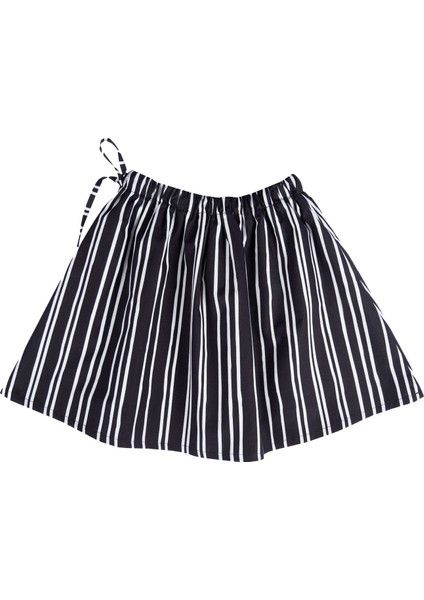%100 Pamuk Çizgili Yazlık Kız Çocuk Etek fırsatları