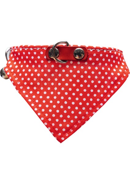 Techmrt Beeztees Kedi Boyun Tasması, Bandanalı, Zilli, Kırmızı, 24-29CM fiyatları