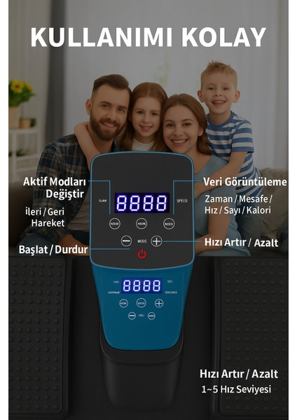 Eliptik Bisiklet Uzaktan Kumandalı Egzersiz Aleti Şarjlı /elektrikli modelleri