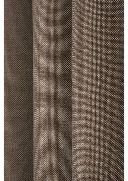 Nadia Halkalı Fon Perde Kahverengi 140X260 fiyatları