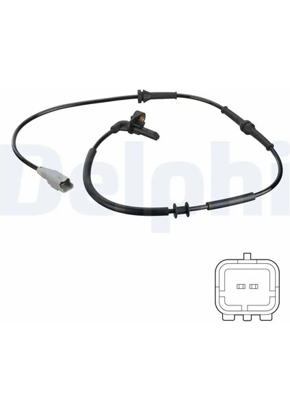 SS20761 Abs Sensoru Sol Arka 4545C9