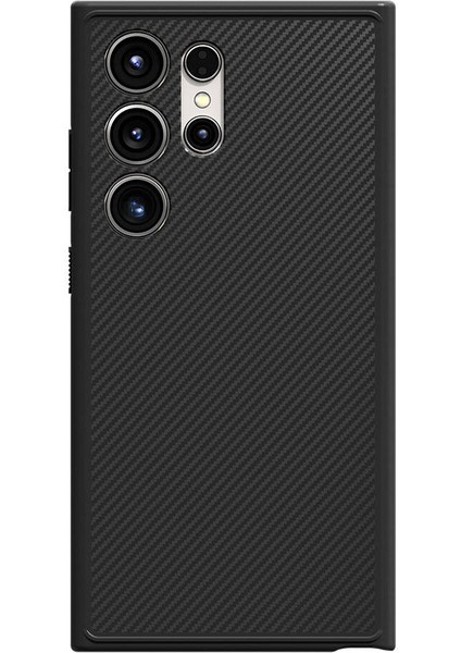 Galaxy S24 Ultra Kılıf M-Safe Şarj Özellikli Karbon Fiber Görünümlü Zore T-Karbon Kapak modelleri