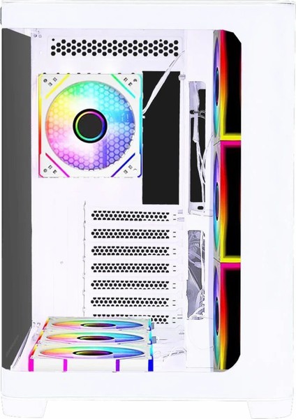 Sea View GB-G2852W 750W 80+ Bronz USB 3.2 Argb Atx Mid Tower Beyaz Kasa fiyatları