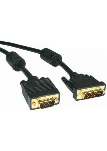 DVI 24 + 5 VGA Çevirici Dönüştürücü Monitör Kablosu (Dvı-I Dual Link)