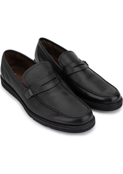 Erkek Hakiki Deri Siyah Deri Casual Ayakkabı 610 490 Eagle Erk Ayk Y22 Sıyah Derı fiyatları