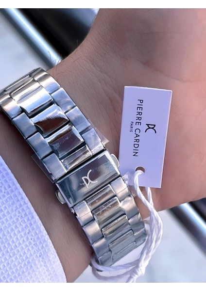 Italyan Tasarım Bileklik Hediyeli Çelik Kasa ve Kordon 3 Atm Erkek Kol Saati PC.1004.MS1 fırsatları