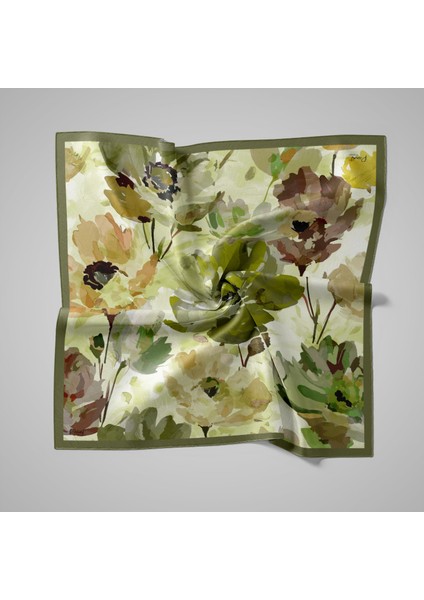 Coolness Viscon Eşarp | Masalsı Çiçek